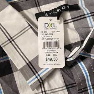 DXL Menz Apparel 3XL Dress Up Shirt